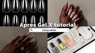 Apres Gel X tutorial | How to achieve almond nails | Best way to prep your nail’s tutorial