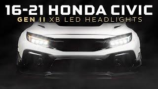 All New Morimoto 16-21 Honda Civic XB LED Headlights | The Ultimate Upgrade to Illuminate the Night