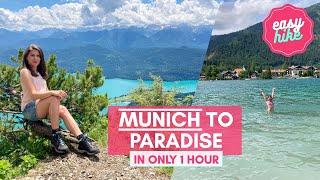 Day Trip from MUNICH to Walchensee & Herzogstand Mountain | *STUNNING Views*  