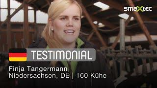 smaXtec | Testimonial | Virtueller Stallrundgang | Finja Tangermann, Niedersachsen, DE