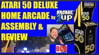 BCB 122: ATARI 50 DELUXE HOME ARCADE by Arcade1Up - Assembly & Review!