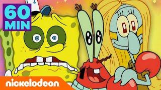 SpongeBob | Yang Terbaik dari SpongeBob Musim 5 dalam 1 Jam! Bagian 1  | Nickelodeon Bahasa