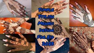 Simple & stylish mehndi designs by Annus Mehndi| Eid mehndi designs 2023 @annusmehndi786