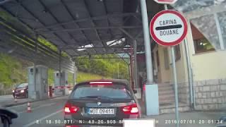 Sarajevo (BIH) - Ulcinj (MNE) road M18 (E762) - M2(E80) - M2.4(E851)