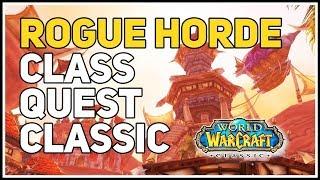 Horde Thieves' Tools Quest WoW Classic
