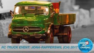 BEST OF SWISS RC TRUCK EVENT - RC TRUCK SHOW - JONA 2017, SWITZERLAND - BIG EXCAVATOR, TRACTORS