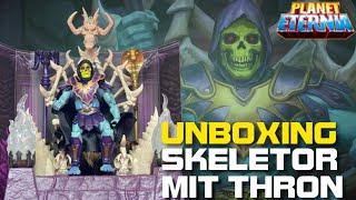 Unboxing New Eternia Skeletor mit Thron (Masterverse) | PlanetEternia