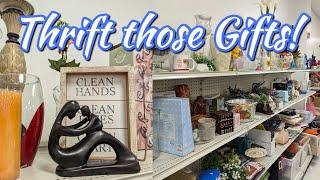 TIS THE SEASON TO HUNT GOODWILL FOR THRIFT-MAS GIFTS! | THRIFTING & MY HAUL 2024