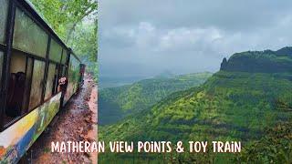 PLACES TO VISIT IN MATHERAN AND TOY TRAIN, The Hill Station in Monsoon | Echo Point | Charlotte lake