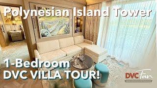 NEW Island Tower 1-Bedroom DVC Room Tour | Disney's Polynesian Villas