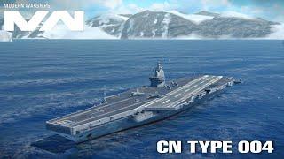 Modern Warships: CN TYPE 004_  4kills gameplay.