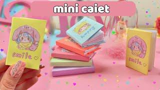 DIY MINI CAIET DRĂGUȚ - SUPER IDEI DE TRUCURI DIN HÂRTIE - TRUCURI DE ȘCOALĂ