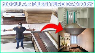 Modular Furniture Factory - HOW IT'S MADE? Interior Design Factory WALKTHROUGH and TOUR