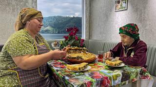 Crispy Meat and Potato Pastry from Traditional Lezgi Cuisine | TSKAN