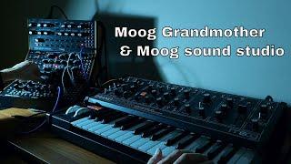 Moog Grandmother & Moog sound studio - moog sound