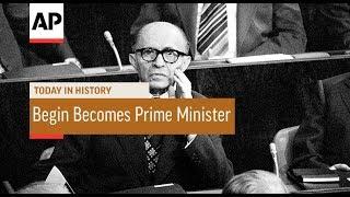 Begin Becomes Prime Minister - 1977 | Today In History | 21 June 18