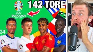 Fabiano reagiert auf "ALLE 142 TORE bei der EURO 2024!" ️ (Deutschland EM)