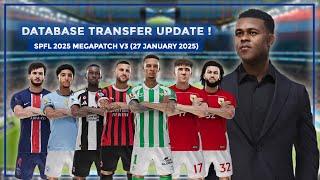 Database Winter Transfer Update Football Life 2025 Megapatch V3. [27 January 2025]