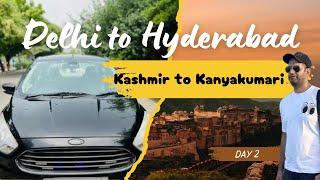 Delhi to Kanyakumari Road trip by Car | Kashmir to Kanyakumari Road trip | Day 2