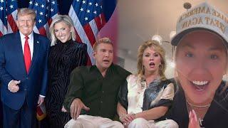 Savannah Chrisley REACTS to Parents Todd & Julie Being Pardoned by Trump