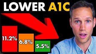 3 TIPS to Lower YOUR A1c (What to Eat in a Day)