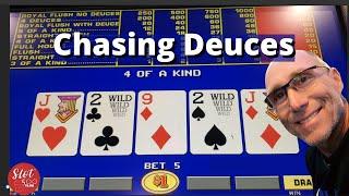 ️️️️Deuces Wild Video Poker Sunday with Jamie