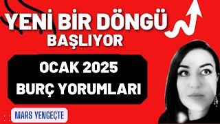 OCAK 2025 BURÇ YORUMLARI / KADER DÜĞÜMLERİ DEĞİŞİYOR!