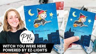 Witch You Were Here Card [and It Lights Up!]