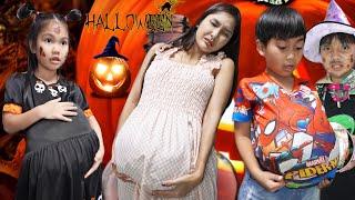 ท้องคลอด 3 คน Halloween ละครสั้น | สามหมูซ่าส์ sammoozar