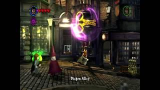 Guide 100% LEGO Harry Potter:Years 1-4- Хогвартс- Дырявый котел,Косая аллея, Мрачный переулок.