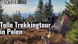 2 Nächte auf Tour im Riesengebirge mit Melli, Peter & Hund | Trekking, Wandern, Wildzelten in Polen