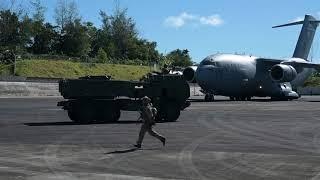 HIRAIN OP by the U.S. Army and U.S. Air Force on Palau