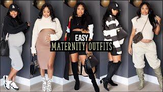 CLOTHING ESSENTIALS FOR A STYLISH PREGNANCY | 12 full outfit ideas!