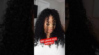 NO LEAVE OUT INSTALL  No Lace No Glue! EasiContour VPart Unice | Beginner Friendly #unicehair