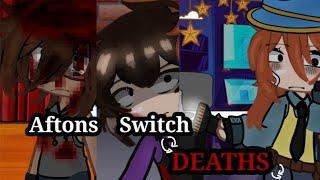 Aftons SWAP deaths // Gacha Afton Family // Gacha Club // FNAF // siLxnt•fLxw3r