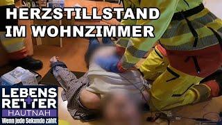 „Drück weiter!“ Herzstillstand und sofortige Reanimation im Wohnzimmer | Lebensretter hautnah  SAT.1