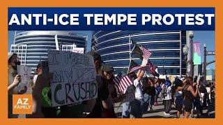 Protests continue in Tempe against President Trump's immigration policies