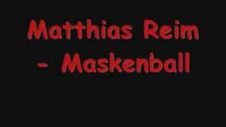 Matthias Reim - Maskenball