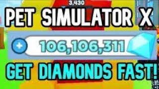 *New* best method farming gems fast! (part 2) in Pet simulator X