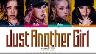 aespa 'Just Another Girl' Lyrics (에스파 Just Another Girl 가사) [Color Coded Han_Rom_Eng] ShadowByYoongi