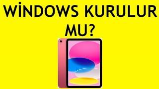 İpad Windows Kurulur Mu?