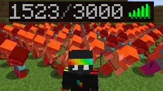 I Dominated a 1000 Player Minecraft SMP...