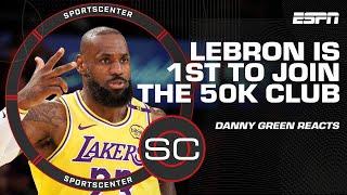 NBA REACTION  LeBron hits 50,000 career points, Warriors win at MSG & Cavs stay hot | SportsCenter