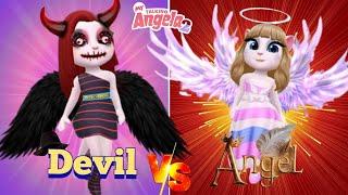 Angel Vs Devil   | My talking Angela 2 fashion editor