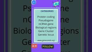 Genecards Category ( Gene Database)- Dr Jyoti Bala