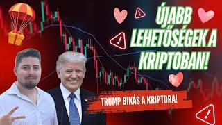 Trump "BULLISH" a BTC-re! | Layer3 airdrop, DeBridge, Zeta Markets, ...