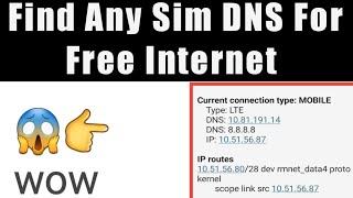 Find proxy for Any Network sim For Free internet || Free4U Technical