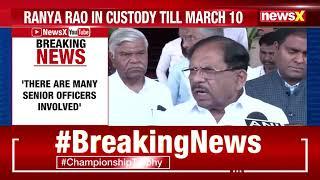 Karnataka Gold Smuggling:  Parameshwara Blames BJP Govt for Ranya Rao Deal | NewsX