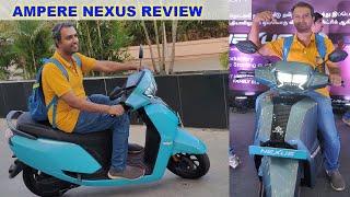 Good Looking AMPERE NEXUS Electric Vehicle - Walkaround & Quality Check - Review in Tamil