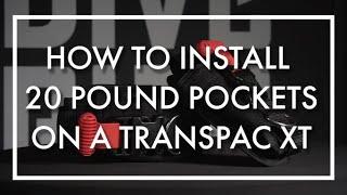 TransPac XT: How to install a 20lb Weight Pocket Set